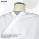 Capa De Corte De Cabelo Premium Microfibra Extra Grande Pentale Cor Branca