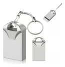 Pen Drive Mini Usb Kapbom KA-S-16 2.0 Chaveiro 16gb De Armazenamento Pc Notebook cor Prateado