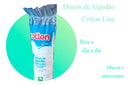 Algodão Redondo Disco Dia A Dia Macio E Absorvente Com 37g