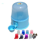 Bebedouro Pelos Longo Shih Tzu Cães Gato Raça Peq. S/  Azul-BB