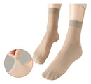 Meias Soquete Femininas Kit 10 Pares Nude E Pr Preto 36-40
