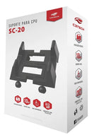 Carrinho Suporte Para Cpu Gabinete Computador C3tech Sc-20bk