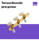 Tarraxa Tarracha Violão Nylon Pino Grosso Dourada