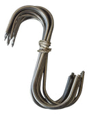 Gancho Pequeno Para Açougue Inox 304 Gancheira N0 Kit Com 12