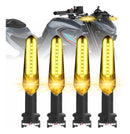 Kit 4 Pisca Led Seta Yamaha Mt03 Mt07 Mt09 Fz150 2021 A 2023