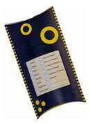 100 Caixas Pastel Delivery Viagem M 25x15x3 Preto