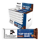 Top Whey Bar - Caixa C/12 Unidades - Max Titanium Sabor Chocolate com avelã