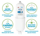 Filtro Refil Planeta Água 1013a Pro Life Compativel Purificador Soft Everest Star Slim Fit Baby E Plus Branco