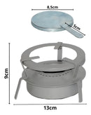 Fogareiro A Álcool Fogão Camping Portátil Espiriteira Pesca