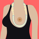 Tipoia Para Amamentação Jeans  Jeans Escuro GG