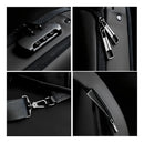 Bolsa Bag Pequena Masculino Couro Tiracolo Transversal Ombro Cor Cinza-escuro