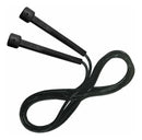 Corda de Pular Muvin Basics Tamanho Ajustável em PVC Corda de Saltos Com Velocidade Para Treino Funcional Exercícios Cross Training Academia Tamanho Máximo 3,15 Metros Cor Preto