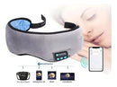 Tapa Olho Dormir Mascara Com Som Bluetooth Fone Tapa Ouvido
