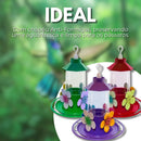 Kit 2 Bebedouro Passarinho Beija Flor Colibri Jardim 290ml