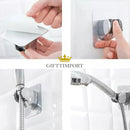 Suporte Chuveirinho Ducha Higiênica Chuveiro Adesivo B Cromado