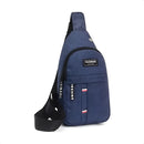 Bolsa Tiracolo Pochete Masculina Transversal Ombro Cor Azul