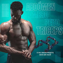 Barra De Apoio Flexão De Chão De Braço Suporte Fixo 24 Cor Vermelho