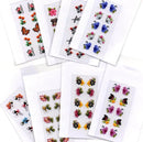 10 Cartela De Adesivo  Artesanal Strass Semi 20mil Modelos