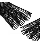 Espiral 20mm Encadernação Até 120 Folhas Preto 80 Unidades