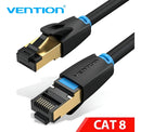 Cabo De Rede Lan Rj45 Cat8 40gbps 2000mhz 10 Metros Vention