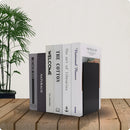 Aparador Suporte Organizador Apoio De Livros Acrílico Kit 2 Cor Preto