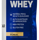 Refil 100% Whey Protein Concentrado Max Titanium 900g Sabor Baunilha