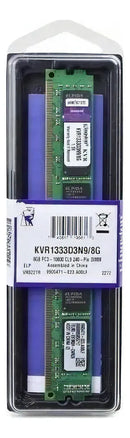 Memória RAM ValueRAM verde 8GB 1 Kingston KVR1333D3N9/8G