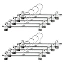 Kit 10 Cabide Presilha-calça, Saia Ou Bermuda Topen Home