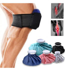 Kit Bolsa De Gelo Com Suporte Cinta Para Joelho Ombro Costas Cor Sortida