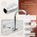 Extensor 1/2 Cromado Prolongador Curto Torneira Chuveiro Cromado