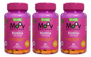 Kit 3 Biotina Moov 100% Da Idr - Total 180 Comprimidos Sem Sabor