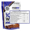 100% Whey - Concentrado Refil 900g -profit Sabor Chocolate