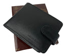 Carteira Masculina Couro 100% Legitimo Premium  Preto liso