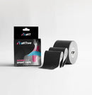 Bandagem Elástica Aktive Sport Fita Kinésio - Aktive Tape Cor Preto