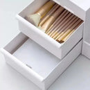 Organizador Mesa Multiuso Com Gavetas Escritório Maquiagem Cor Branco
