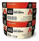 Kit 6 Fita Crepe Uso Geral Larga Pintura 18mm X 50m