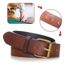 Jogo Furadores Couro Borracha Vazador Perfurador Aço 5 Pç