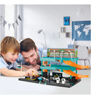 Posto Lava Rápido Sai Agua De Verdade Serve Carros Hotwheels