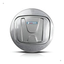 Kit 4 Calotinha Miolo Centro Roda Honda Fit City Prata 58mm