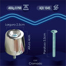 Par Peso Pezinho Guidao Pcx 150 Bucha Guidão Oco Titan 160 Aço Cromado