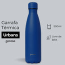 Garrafa Térmica Gocase Urban Inox Parede Dupla Isolada 500ml