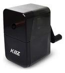 Apontador Manual De Mesa Com Manivela E Coletor Kz261 Preto