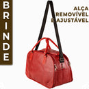 Mala De Viagem De Mão 10kg Feminina Bordo Grande Bols Vermelho