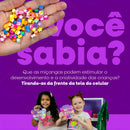 Kit 3 Modelos Miçangas 120 Pçs Coração Frutas Doces Anita Bijuterias