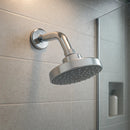 Ducha Chuveiro Redondo Frio Rubi Soft Articulável Gas Solar - Prateado