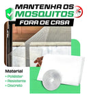 Kit 2 Telas Mosquiteira Janela Anti-inseto Para Mosquito Proteção Janela Porta Com Velcro Ajustável 150x180 Floresta Urbana