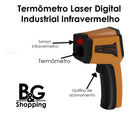 Termômetro Laser Infravermelho Digital Profissional B&G