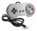 Kit 2 TZ KP-3124 Controles Nintendo Snes Usb Para Pc Windows Mac Linux