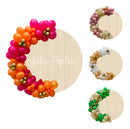 Kit 140 Balões Bexiga Festa Arco  Pink Laranja e Dourado