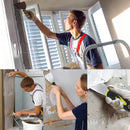 Kit Espátulas Tools FBG-3420 De Aço Profissional Cabo Emborrachado 5,4,3